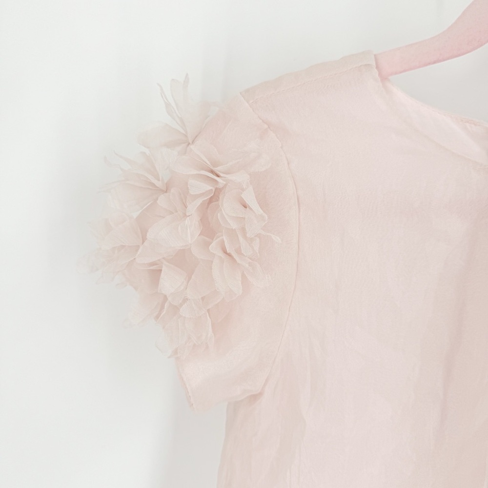Elegant Pink Kids Dress - Picture 4 of 5